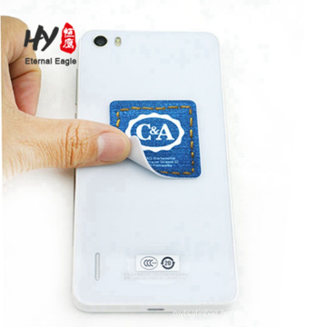 Smartphone sticky microfiber screen cleaner